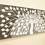 バリ絵画 ドットアート 120x45 Ab05