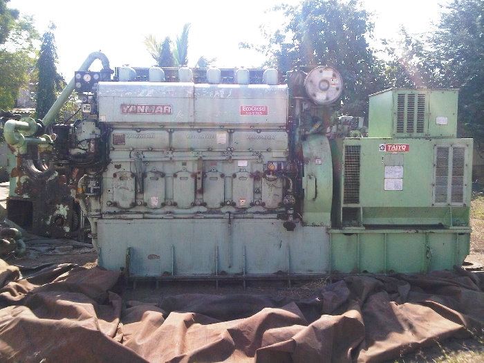 Yanmar@6N21L-SV SECONDHAND ENGINE COMPLETE